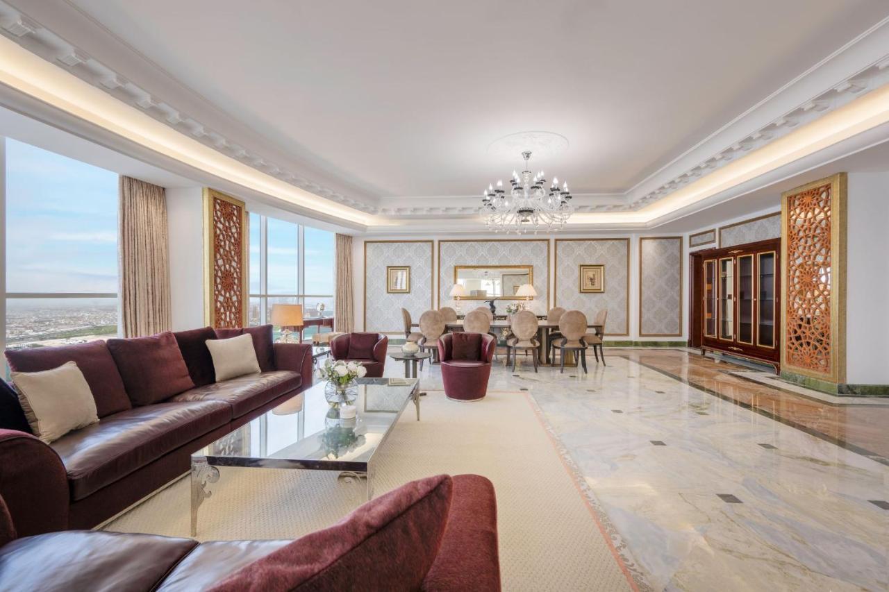Dusit Hotel&Suites - Dauhá Exteriér fotografie A 3D rendering of a living room