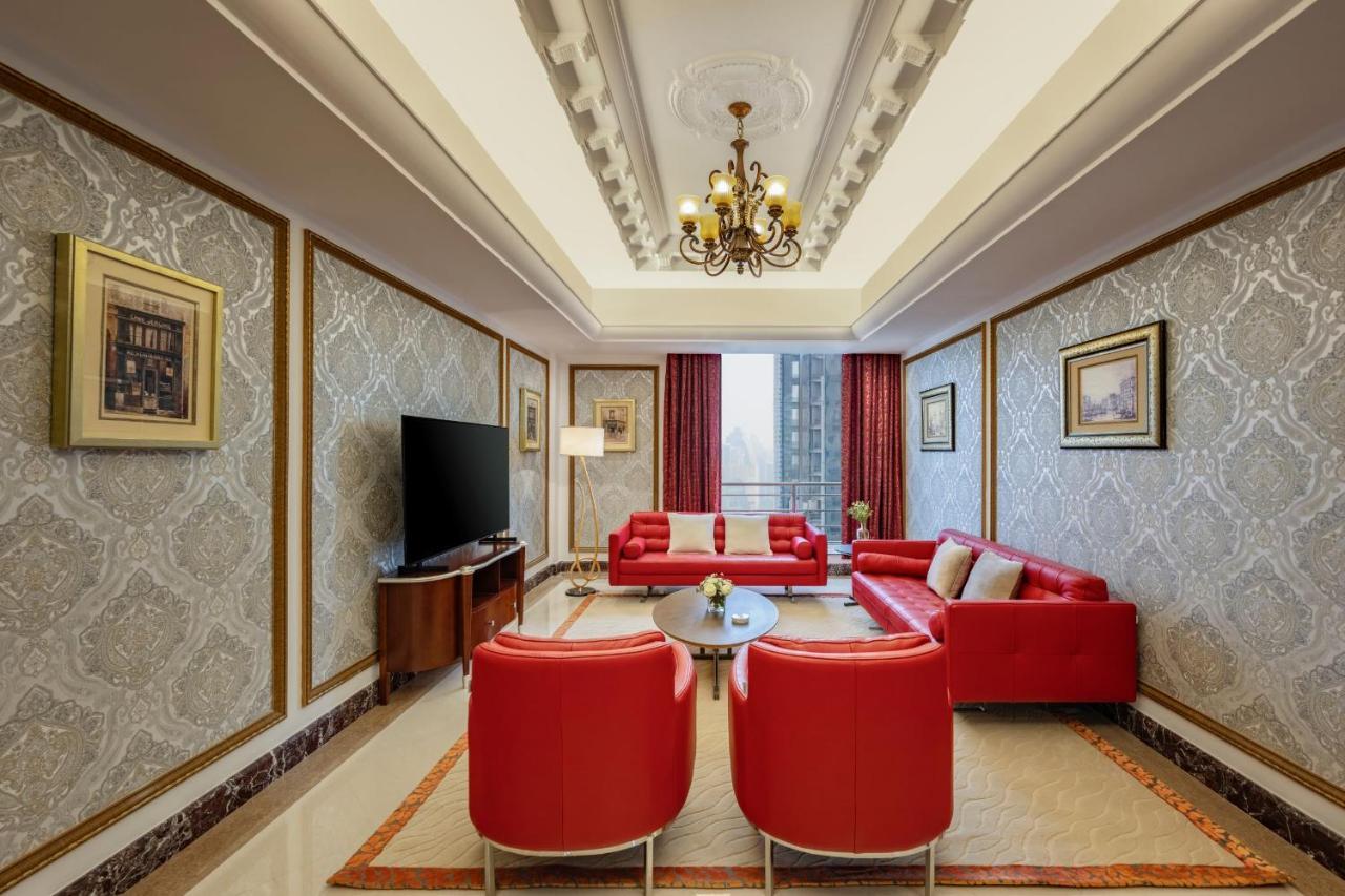Dusit Hotel&Suites - Dauhá Exteriér fotografie A suite at the hotel